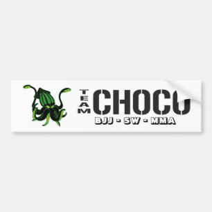 Adesivo Para Carro Autocolantes no vidro traseiro da Equipe-Choco