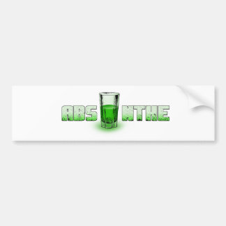 Adesivo Para Carro Autocolantes no vidro traseiro do absinto