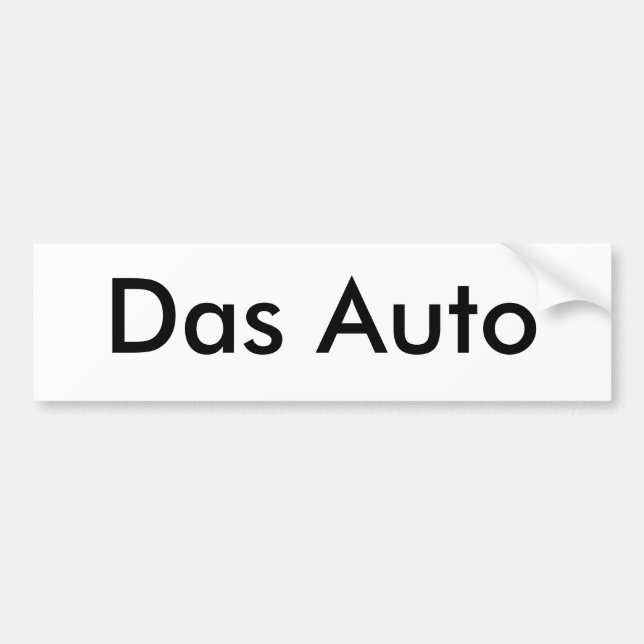 Adesivo Para Carro Automóvel do DAS (Frente)