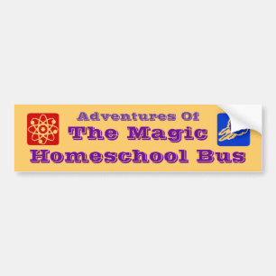 Adesivo Para Carro Aventuras do decalque mágico do carro do ônibus