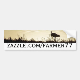 Adesivo Para Carro Aves de Trabalho de arte de Egret