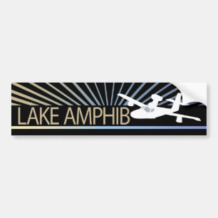 Adesivo Para Carro Aviação de Amphib do lago