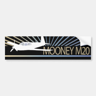 Adesivo Para Carro Aviação de Mooney M20