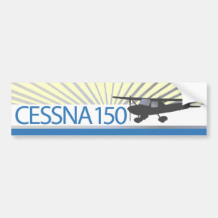 Adesivo Para Carro Avião de Cessna 150