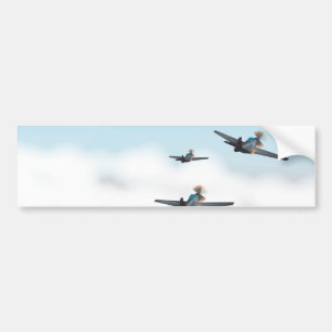 Adesivo Para Carro Aviões da Segunda Guerra Mundial