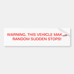 Adesivo Para Carro Aviso
