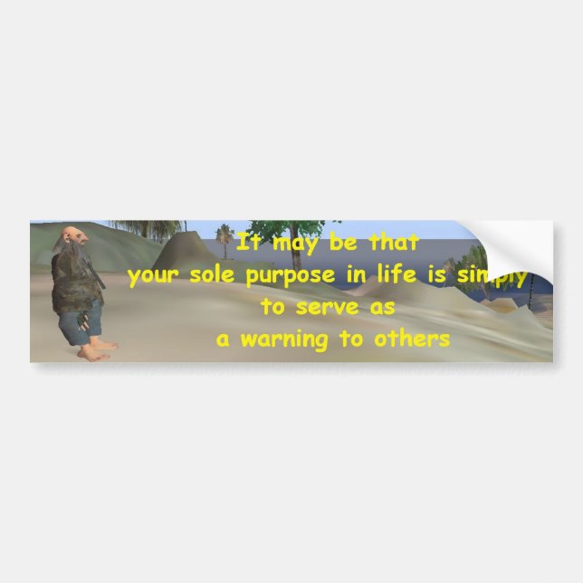 Adesivo Para Carro aviso (Frente)