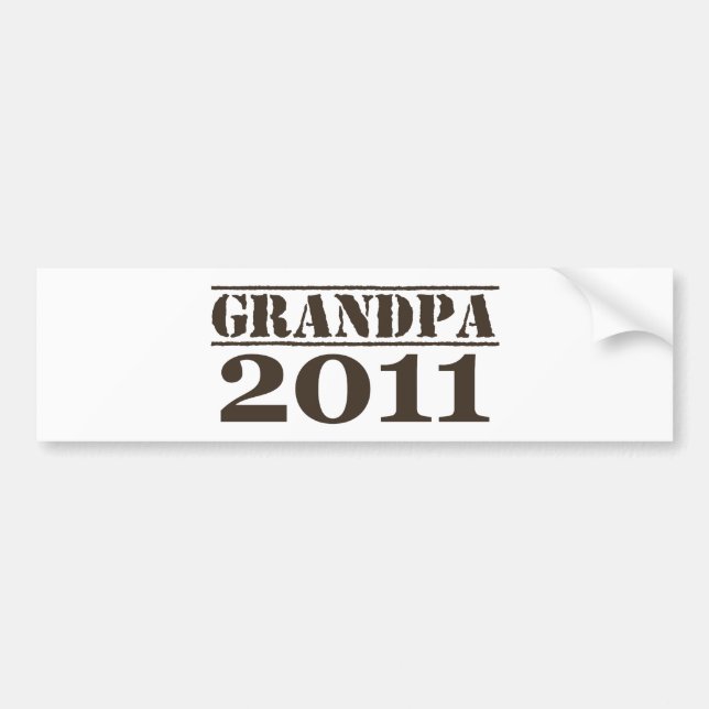 Adesivo Para Carro Avô 2011 (Frente)