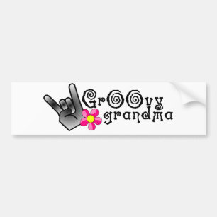 Adesivo Para Carro Avó Groovy
