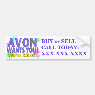Adesivo Para Carro Avon quê-lo