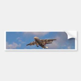 Adesivo Para Carro Avro RJ85 Jet pousando
