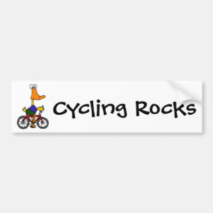 Adesivo Para Carro AY- desenhos animados da bicicleta da equitação