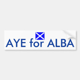 Adesivo Para Carro Aye para a etiqueta escocesa alba da bandeira da