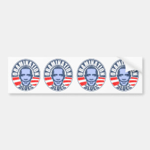 Adesivo Para Carro Azuis de Obamination