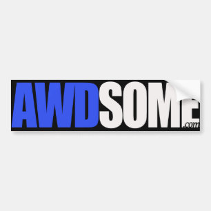 Adesivo Para Carro azul awdsome