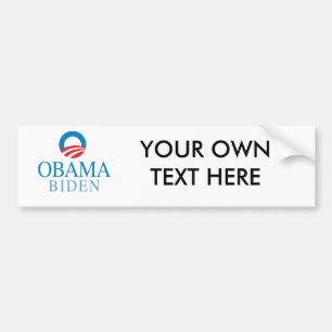 ADESIVO PARA CARRO AZUL DE OBAMA BIDEN O - .PNG
