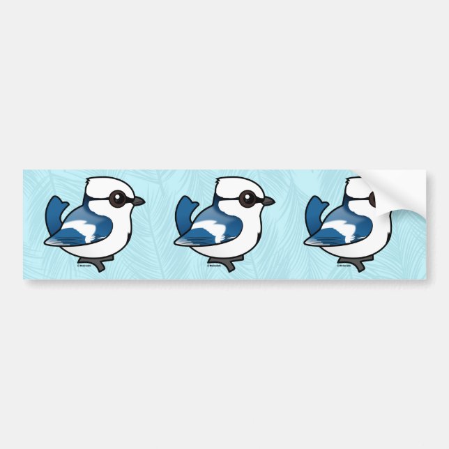 Adesivo Para Carro Azure Tit Birdorable (Frente)