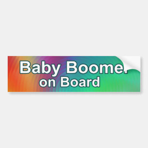 Adesivo Para Carro Baby Boomer no Conselho