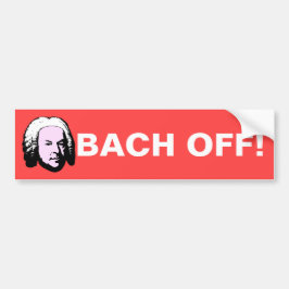 Adesivo Para Carro Bach Off