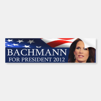 Adesivo Para Carro Bachmann para o presidente 2012