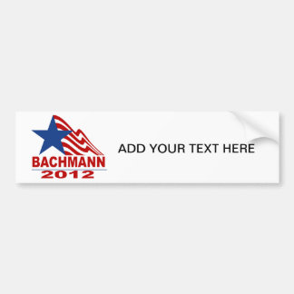 Adesivo Para Carro Bachmann para o presidente 2012