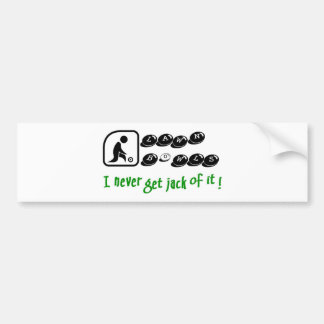 Adesivo Para Carro Bacias do gramado - eu nunca obtenho Jack dele!
