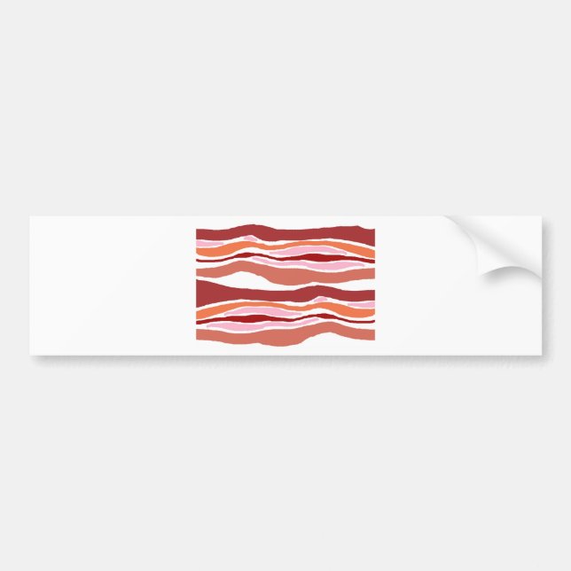 Adesivo Para Carro Bacon (Frente)