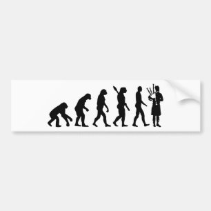 Adesivo Para Carro Bagpipe da evolução
