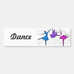 Adesivo Para Carro Bailarinas do dia do balé