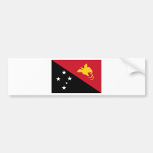 Adesivo Para Carro Baixo custo! Bandeira de Papuá-Nova Guiné