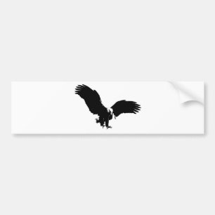 Adesivo Para Carro Bald Eagle Silhouette