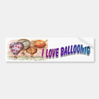Adesivo Para Carro Ballooning do amor