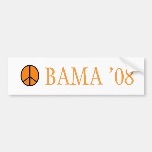 Adesivo Para Carro Bama para Obama (Frente)