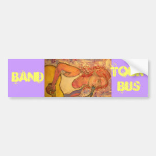 Adesivo Para Carro banda tour bus art