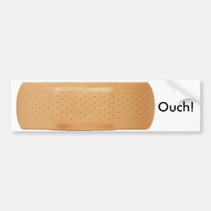 Adesivo Para Carro bandaid, Ouch!