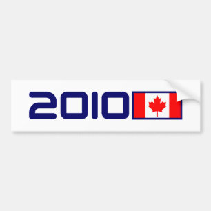 Adesivo Para Carro BANDEIRA 2010 de Canadá