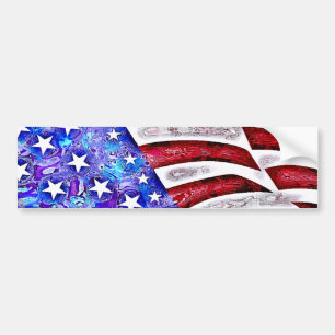 ADESIVO PARA CARRO BANDEIRA AMERICANA