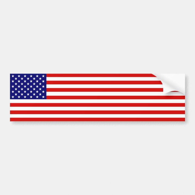 Adesivo Para Carro Bandeira americana (Frente)
