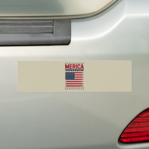 Adesivo Para Carro Bandeira Americana 4 de Julho Merica