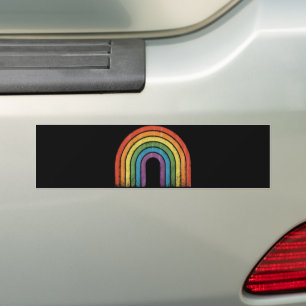 Adesivo Para Carro Bandeira Arco-Íris LGBTQ Orgulho Gay Conscientizaç
