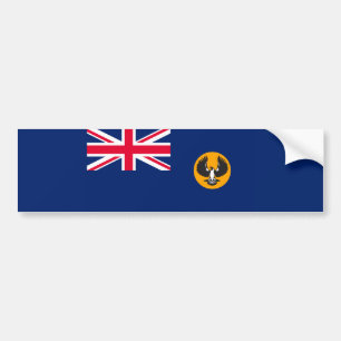 Adesivo Para Carro Bandeira Australiana do Sul (Estado Australiano) (