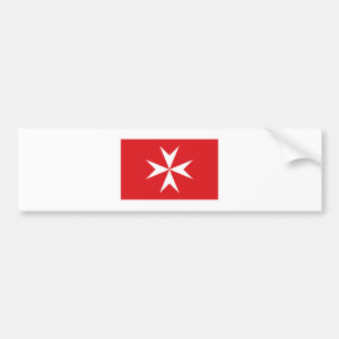 Adesivo Para Carro Bandeira civil de Malta