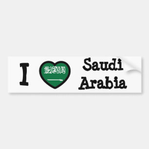 Adesivo Para Carro Bandeira da Arábia Saudita