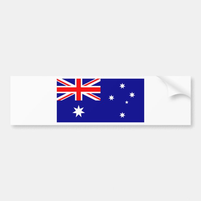 Adesivo Para Carro Bandeira da Austrália - Bandeira da Austrália (Frente)