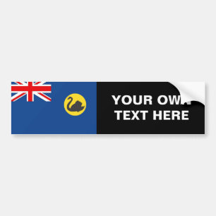 Adesivo Para Carro Bandeira da Austrália Ocidental