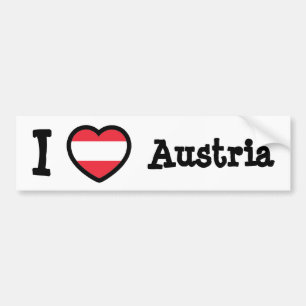 Adesivo Para Carro Bandeira da Áustria