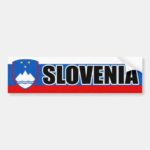 Adesivo Para Carro Bandeira da bandeira de Slovenia