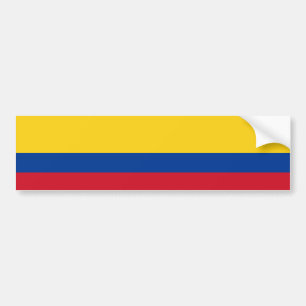 Adesivo Para Carro Bandeira da Colômbia