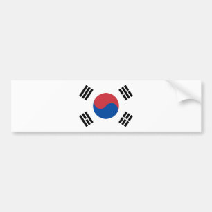 Adesivo Para Carro Bandeira da Coreia do Sul