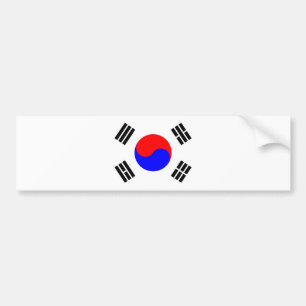 Adesivo Para Carro Bandeira da Coreia do Sul